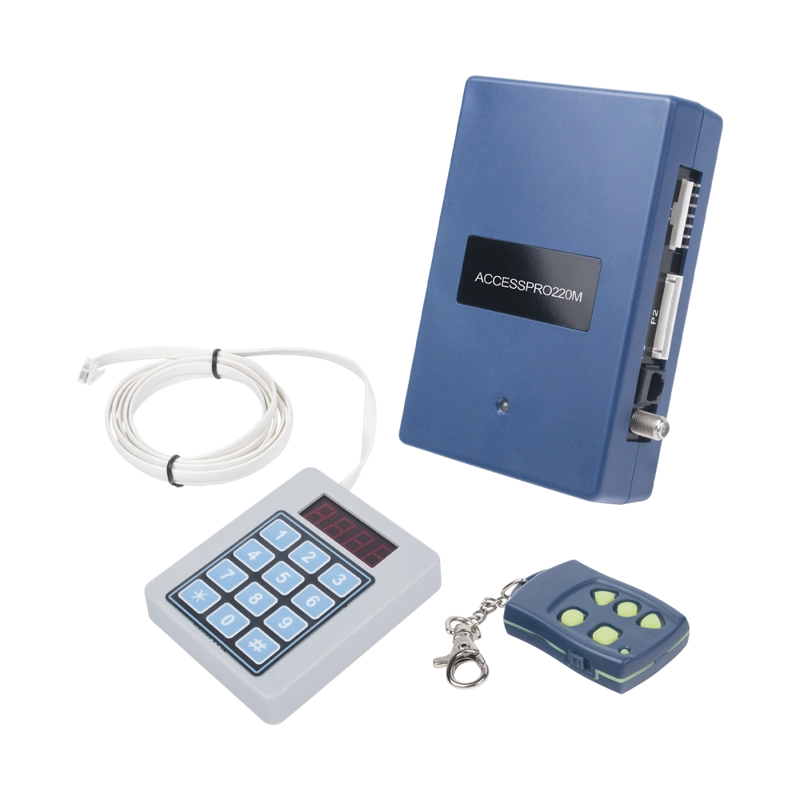Receptor Inalámbrico Universal, Controles Administrables, Hasta 1600 Controles Administrables, compatible con Barreras y Motores de puertas